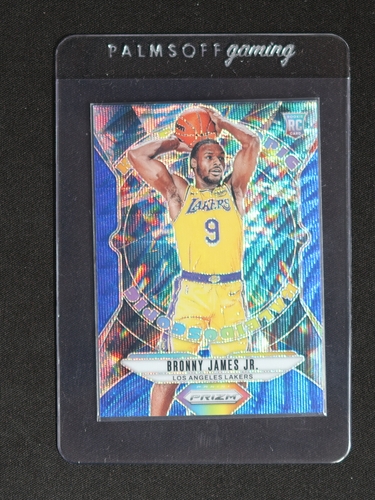 2024-25 Panini Prizm #17 Bronny James Jr. — front