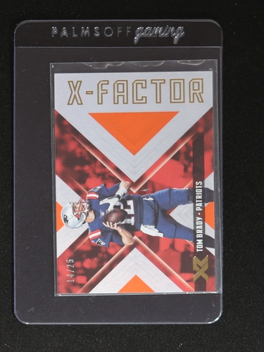 2018 Panini XR X-Factor #XF1 Tom Brady — front