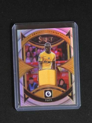 2024-25 Panini Select Premier League Select Swatches #SW-T Toti — front