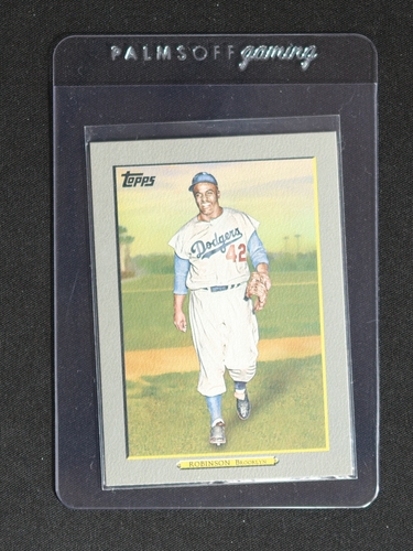 2009 Topps Turkey Red #TR10 Jackie Robinson — front