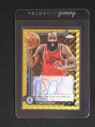 2023 Topps Chrome #CA-HJ James Harden — front