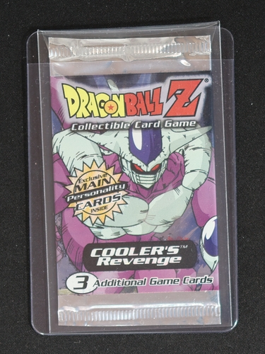 2001 Score Dragon Ball Z CCG Cooler's Revenge Booster Pack — front