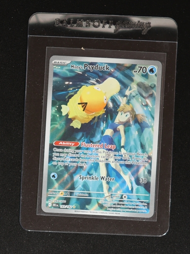 2025 Pokémon TCG Misty's Psyduck #193/182 Destined Rivals Illustration Rare — front