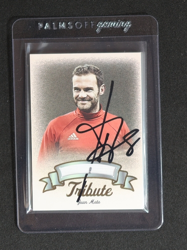 Juan Mata Tribute Signed Card — front