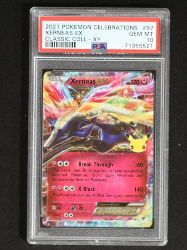 2021 Pokémon Celebrations Classic Collection #97 Xerneas EX — front