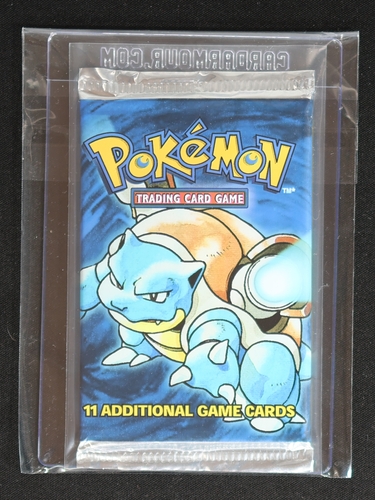 1999 Pokémon Base Set Booster Pack Blastoise — front