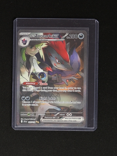 2022 Pokémon TCG Journey Together #185 N's Zoroark EX — front