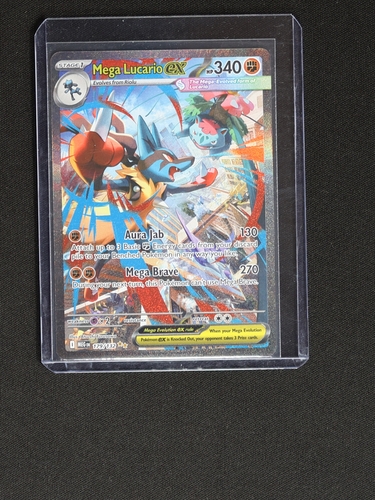 2025 Pokémon TCG Mega Lucario EX #179 — front