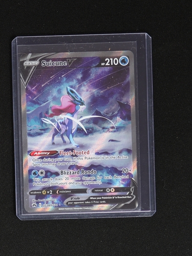 2023 Pokémon Sword & Shield Crown Zenith #GG38 Suicune V — front