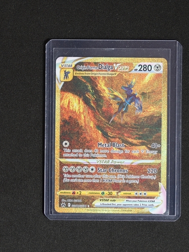 2023 Pokémon Crown Zenith #GG68 Origin Forme Dialga VSTAR — front