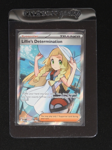 2016 Pokémon Mega Evolutions #169 Lillie's Determination — front