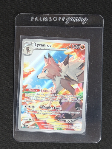 2025 Pokémon SV09 Journey Together #166 Lycanroc — front