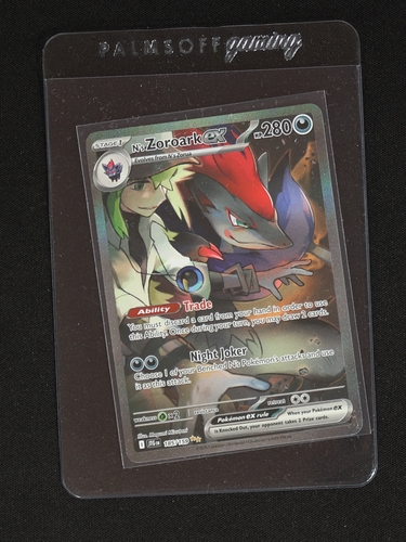 2025 Pokémon TCG Journey Together #185 N's Zoroark EX — front