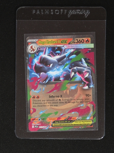 2025 Pokémon TCG Phantasmal Flames Mega Charizard X EX #13/94 — front