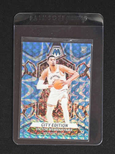 2023-24 Panini Mosaic #282 Victor Wembanyama/City Edition — front