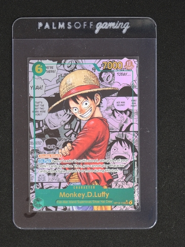 2025 One Piece Card Game OP13-118 Monkey D. Luffy Carrying On His Will — front