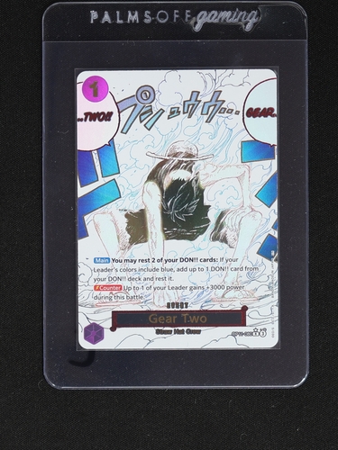 2025 One Piece OP11-080 Gear Two Alternate Art — front
