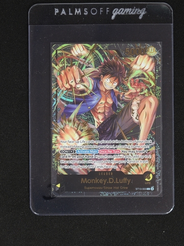 2024 One Piece CCG ST13-003 Monkey D. Luffy — front