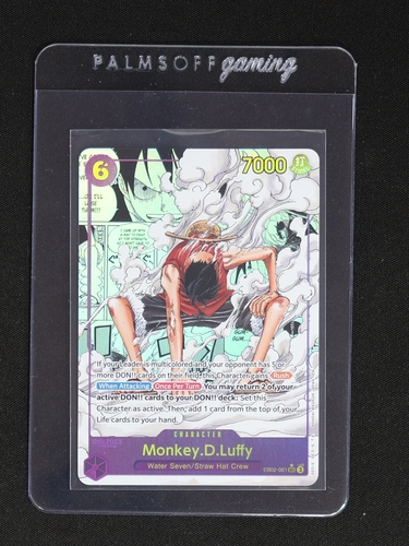 2025 One Piece EB02-061 Monkey D. Luffy — front