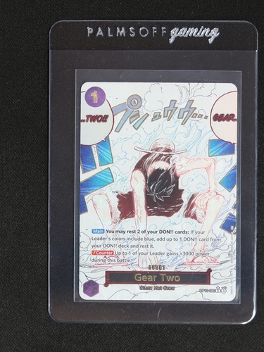2025 One Piece TCG OP11-080 Gear Two Alternate Art — front