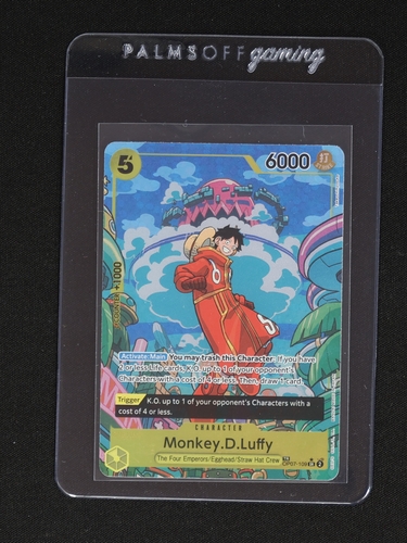 2024 One Piece Card Game OP08-109 Monkey D. Luffy — front