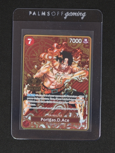 2022 ONE PIECE OP02-013 Portgas D. Ace Paramount War Alternate Art — front