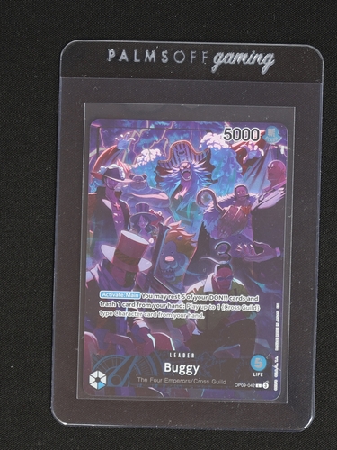 2025 One Piece Card Game OP09-042 Buggy — front