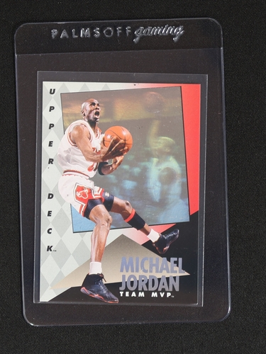 1993 Upper Deck #4 Michael Jordan Team MVP — front