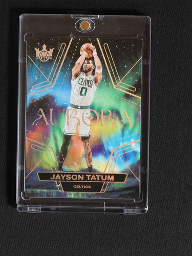 2023-24 Panini Court Kings Aurora #3 Jayson Tatum — front