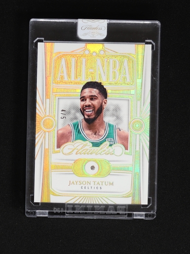2023-24 Panini Flawless All-NBA #6 Jayson Tatum — front