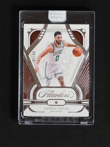 2023-24 Panini Flawless #6 Jayson Tatum — front