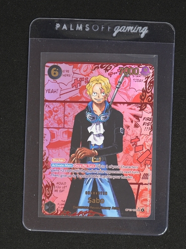 2025 One Piece OP13-120 Carrying On His Will Sabo — front