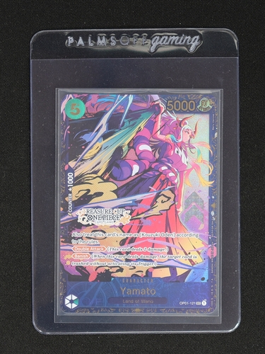 2022 One Piece OP01-121 #121 Yamato SEC Romance Dawn Alternate Art — front