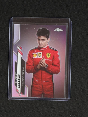 2020 Topps Chrome Formula 1 #4 Charles Leclerc — front