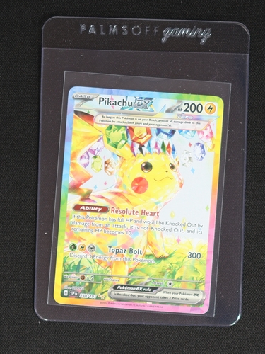2024 Pokémon SV08 Surging Sparks #238 Pikachu EX — front