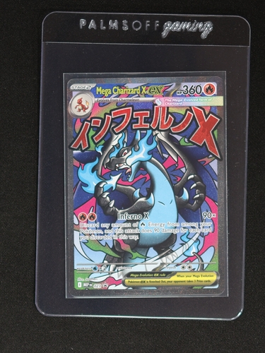 2015 Pokémon Mega Charizard X EX #23 — front