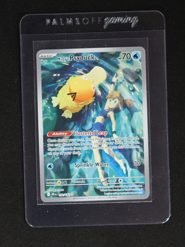 2025 Pokémon TCG Scarlet & Violet #193 Misty's Psyduck — front