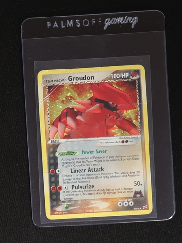 2021 Pokémon Celebrations Classic Collection #9 Team Magma's Groudon — front