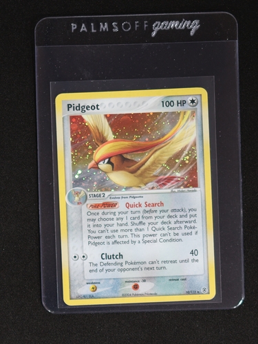 2004 Pokemon EX FireRed & LeafGreen #10 Pidgeot — front
