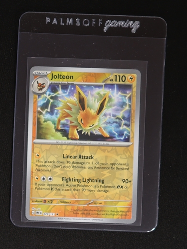 2016 Pokémon TCG Prismatic Evolutions #29 Jolteon — front