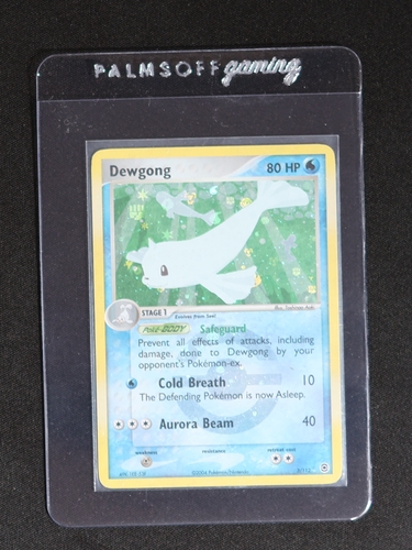 2004 Pokemon EX Fire Red & Leaf Green #3 Dewgong — front