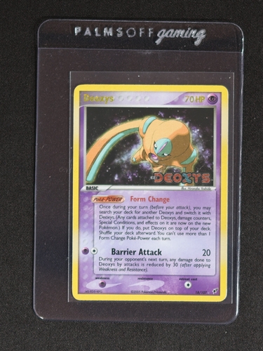2005 EX Deoxys #18 Deoxys (Defense Forme) — front