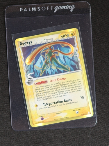 2006 Pokemon EX Holon Phantoms #6 Deoxys — front
