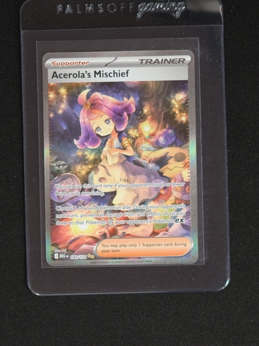 2023 Pokemon Mega Evolutions #183 Acerola's Mischief — front