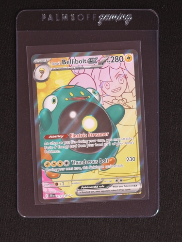 2022 Pokémon SV09 Journey Together #172 Iono's Bellibolt EX — front