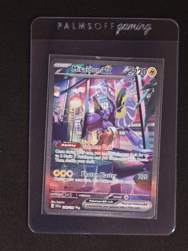 2023 Pokémon TCG Scarlet & Violet Base Set #244 Miraidon ex — front