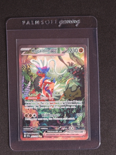 2023 Pokémon Scarlet & Violet #247 Koraidon EX — front