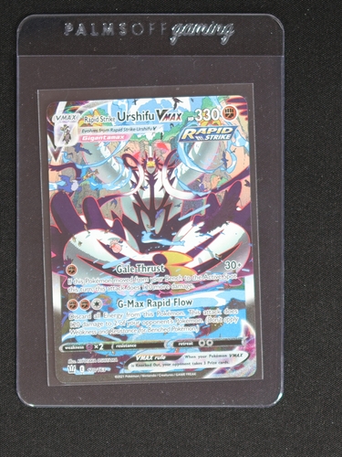 2021 Pokémon Sword & Shield Battle Styles #170 Rapid Strike Urshifu VMAX — front