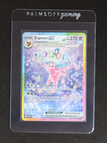 Espeon ex 155/131 Prismatic Evolutions — front