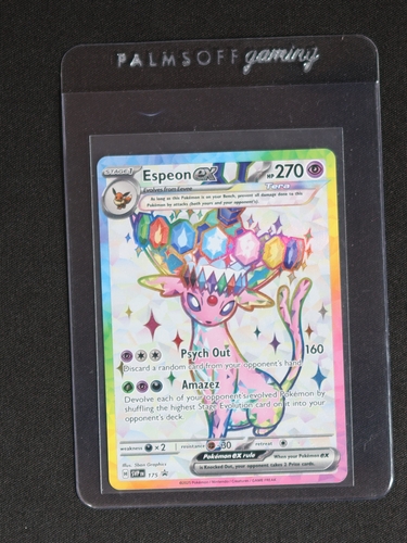2023 Pokémon TCG Scarlet & Violet SVP #175 Espeon EX — front